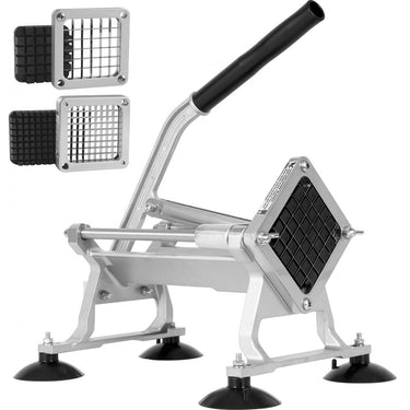 Cortador de Batatas Elétrico  - com 2 Lâminas de Aço Inoxidável - 12.7-9.5mm