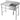 Aço inoxidável de mesa de enxágüe de enxágue com 1 pelve (direita) Gastro enxágue Tabela 201 Tabela de aço inoxidável Gastro de aço inoxidável 100x 60 x 92 cm Pia de gastro