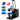 Prensa Cap  - 21.5x10cm 4 Almofadas