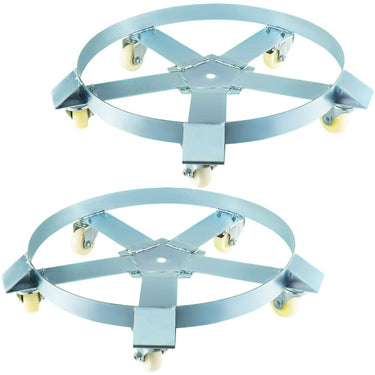 Carrinho Tambor 55 Galões  5 Rodas (2 peças)