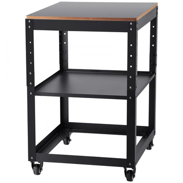 MACHINE STAND DICKENHOBEL 70,3 × 60,3 × 90cm Unterstell DickenHobel Machine Aço e MDF Max. Resiliência de 45 kg de 45 kg de altura da mesa -serra compatível com a maioria das máquinas de planejamento