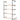 Prateleira de Ferro Industrial Retro - 2 unidades (34x136 cm)