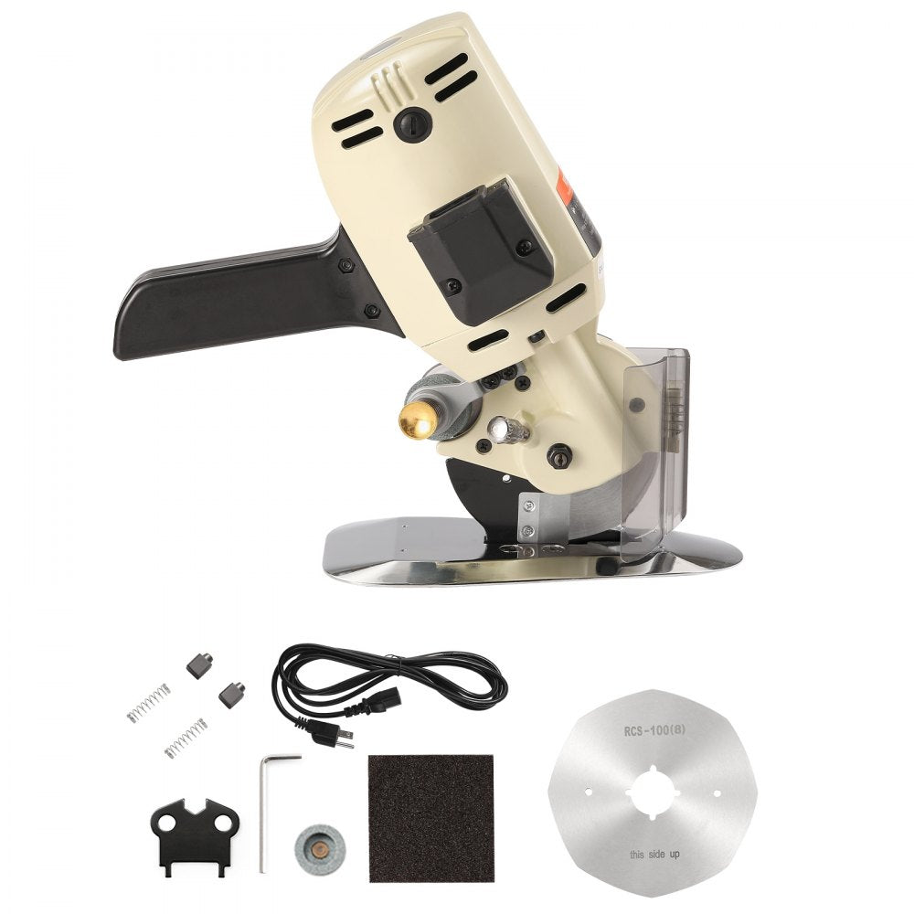 Cortador de Tecido Portátil - 250W - Lâmina de 100mm – Tekmaquina