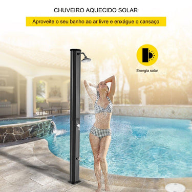 Duche Solar Aquecido - 35L 51psi