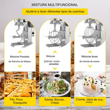 Misturador Elétrico Comercial  de 16L