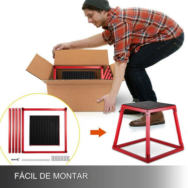 Fitness 46cm banco  Step Box Jump Exercício Fit Training