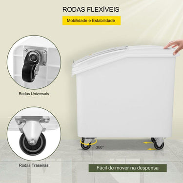 Recipientes de Ingredientes de 80L