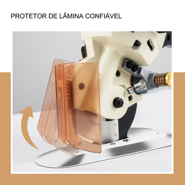 Tesoura Elétrica de 100mm  - Corte de Tecido