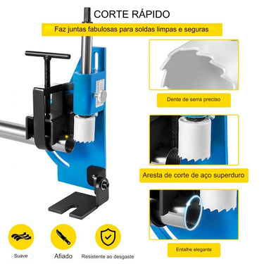 Cortador de Tubos (0-60 9 Peças)