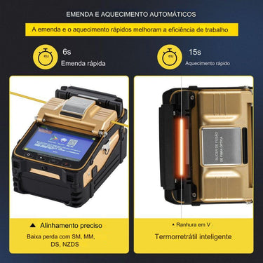 Máquina de Fusão de Fibra Ótica (AI-8)