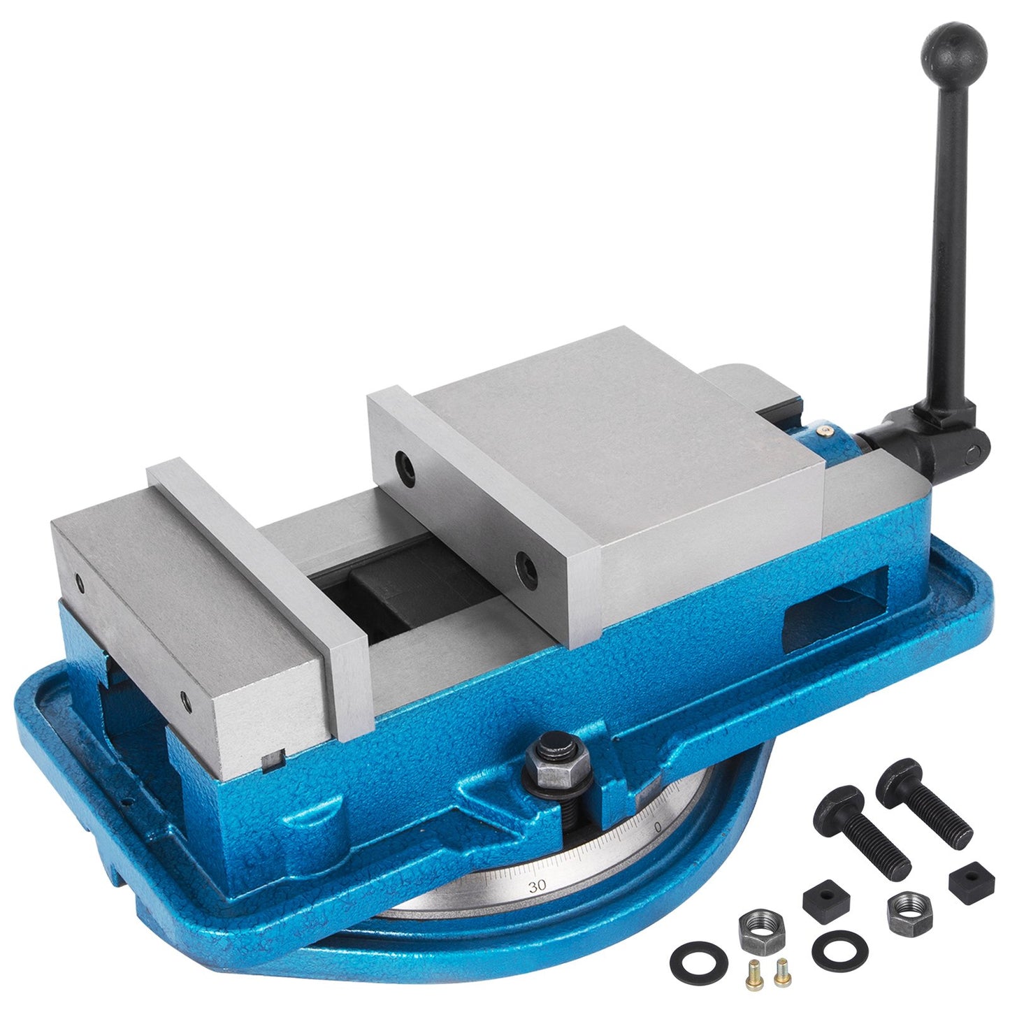 Torno com braçadeira de parafuso 125mm, torno de bancada 125mm