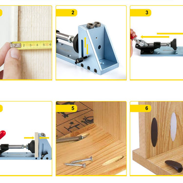 Suporte de furaçao furar angular