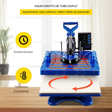 Prensa 6 em 1  - 38x29cm Sublimação