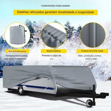 Cobertura para Reboque de RV (Pop-Up)