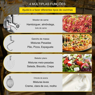 Mixer 1100W Aço Inox