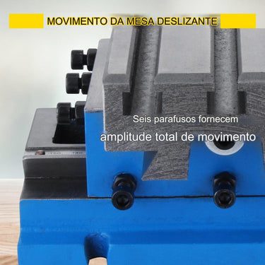 Mesa Cruzada para Fresagem