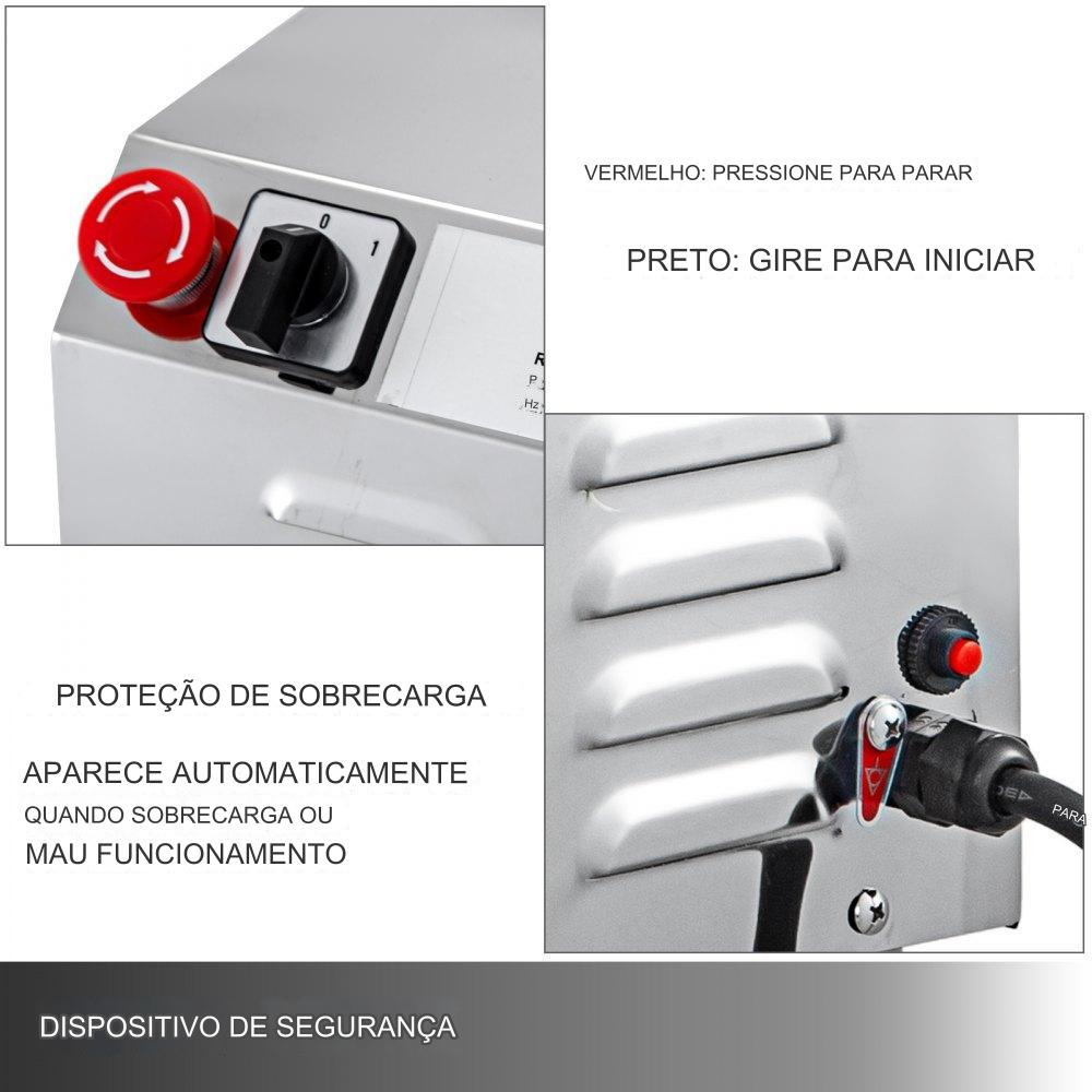 Moinho Elétrico de Grãos e Especiarias 2200W - 30-50kg/h