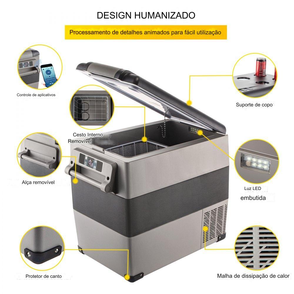 Mini Frigorífico 55L Termoelétrico