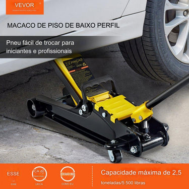 Macaco de Chão Hidráulico de 2.5 Toneladas