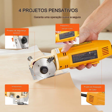Cortador de Tecido  - 170W - 25cm de Espessura