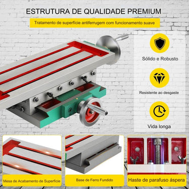 Mesa de Trabalho Cruzada Multifuncional (450 x 170mm)