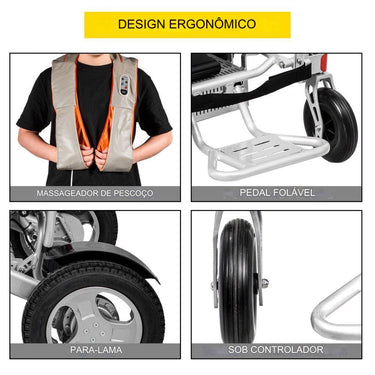 Elevador de Escadas Elétrico  Dobrável