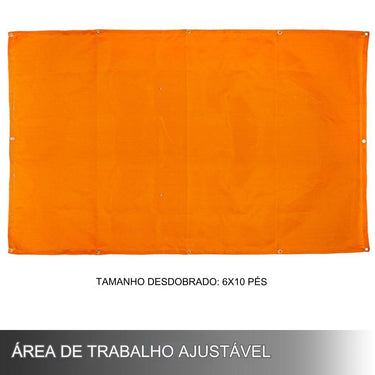 Cobertura de Soldadura 6x10 em Tecido Resistente ao Calor