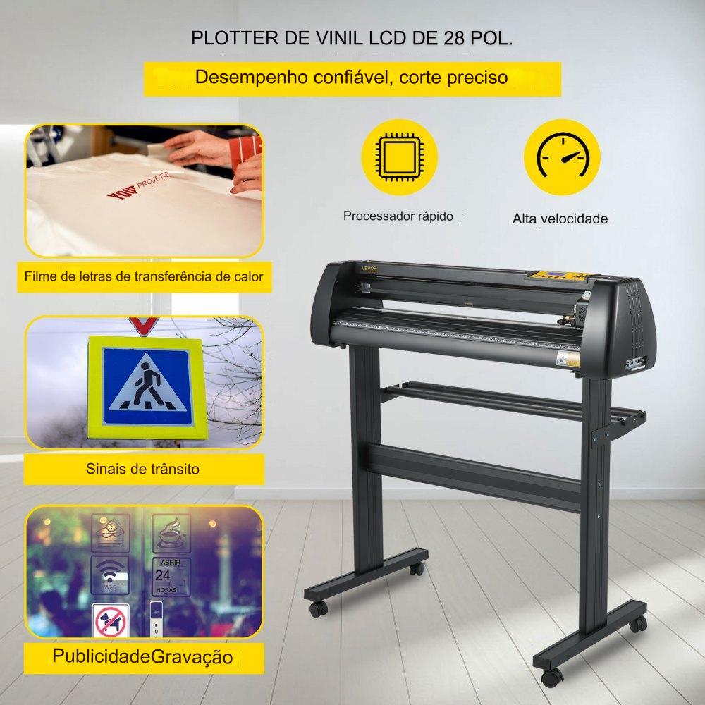 Plotter de Corte de Vinil de 720mm - Signmaster