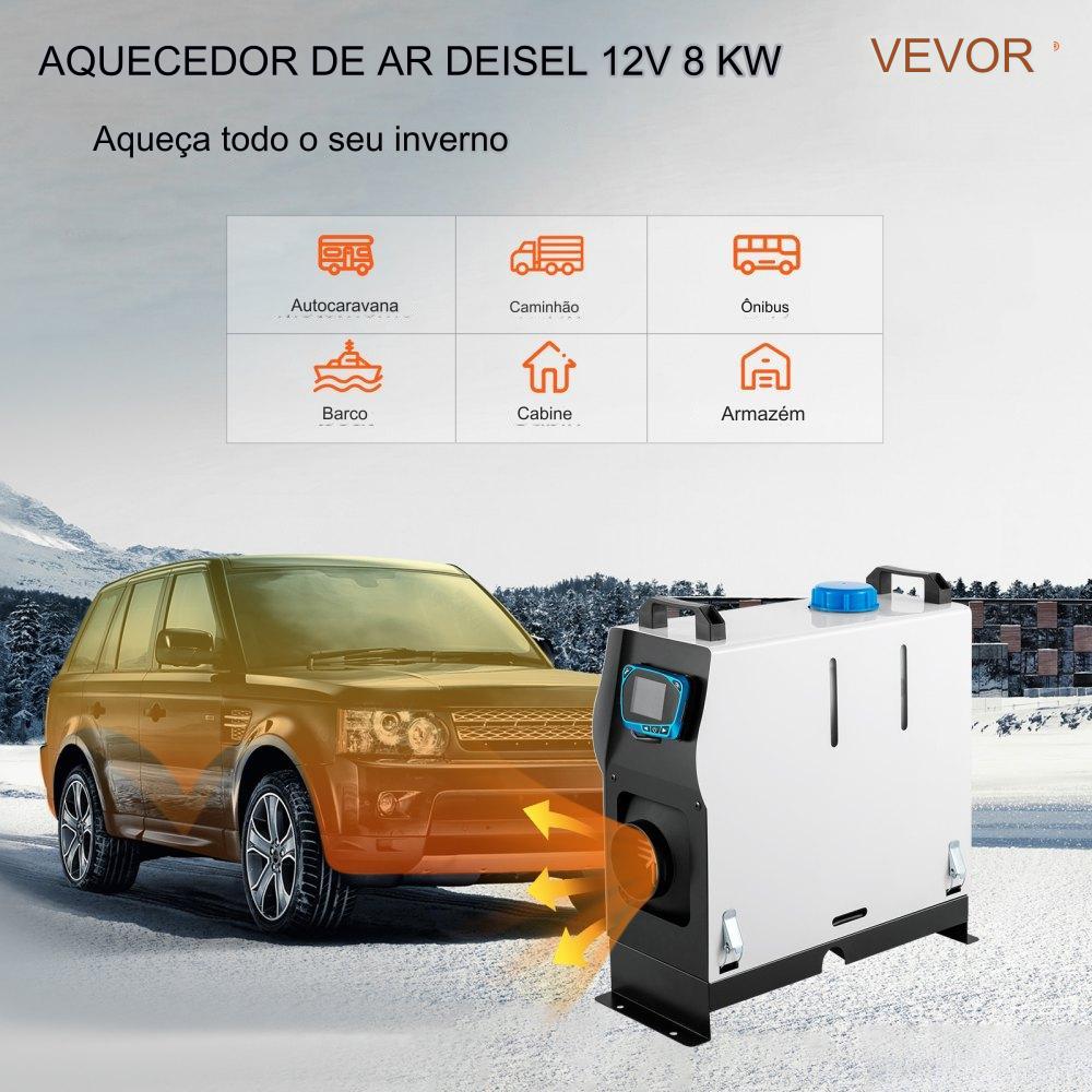 Aquecedor a Diesel 8KW