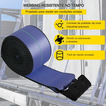Conjunto de Cintas de Amarração para Camiões