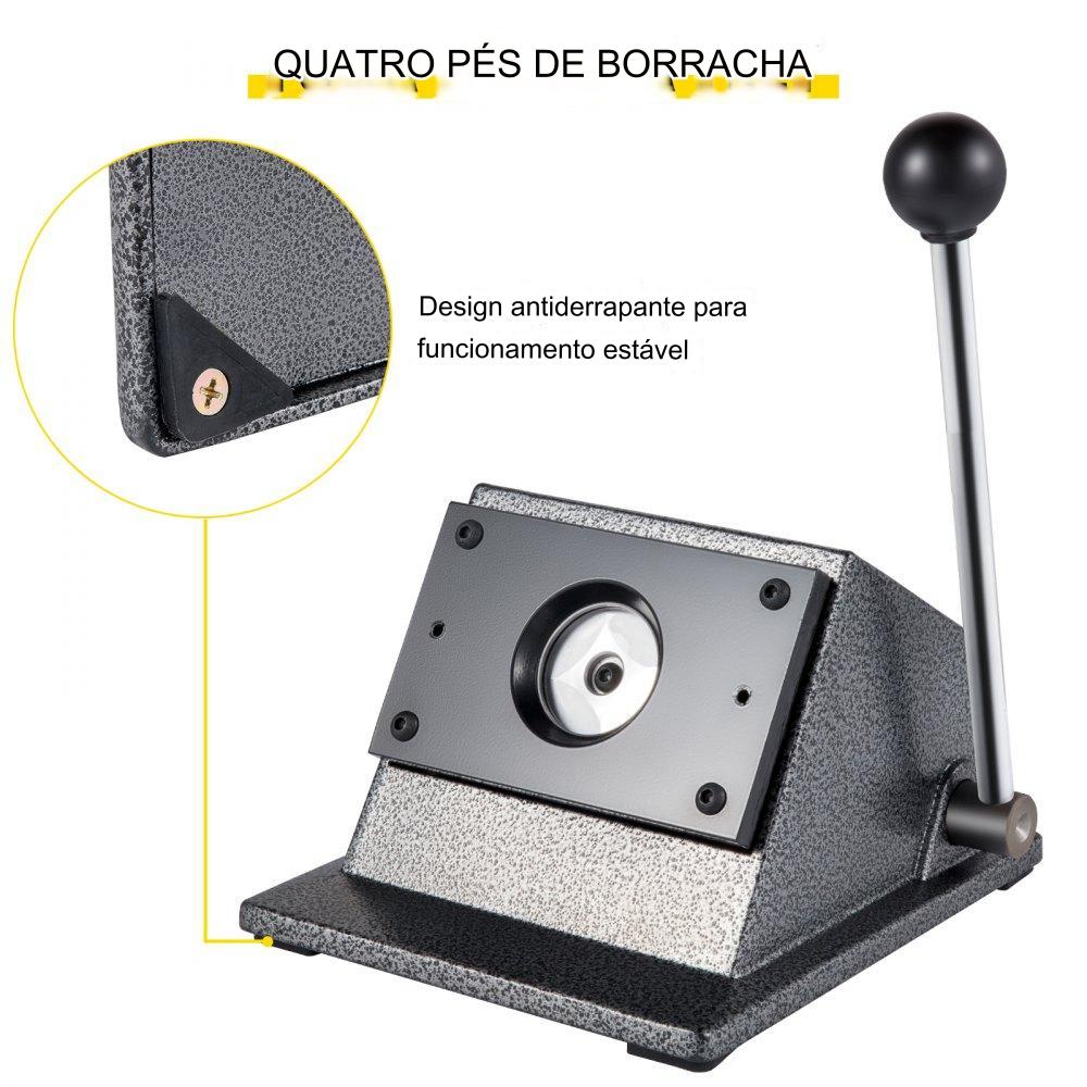 Máquina de Botões - 44mm e Cortador