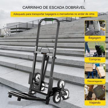 Carrinho Escada Alumínio  150kg