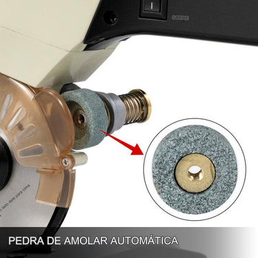 Tesoura Elétrica  de 100 mm - Corte de Tecido