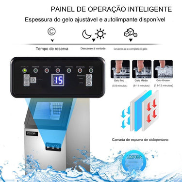 Máquina de Gelo  - 25kg/h