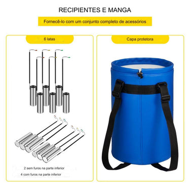 Tanque de Nitrogênio Líquido 3L