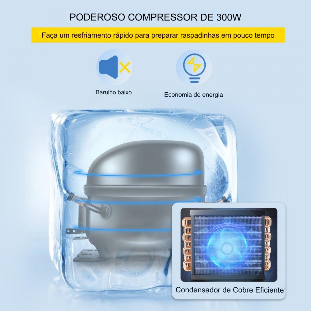 Máquina de Slushy em Aço Inoxidável 6L