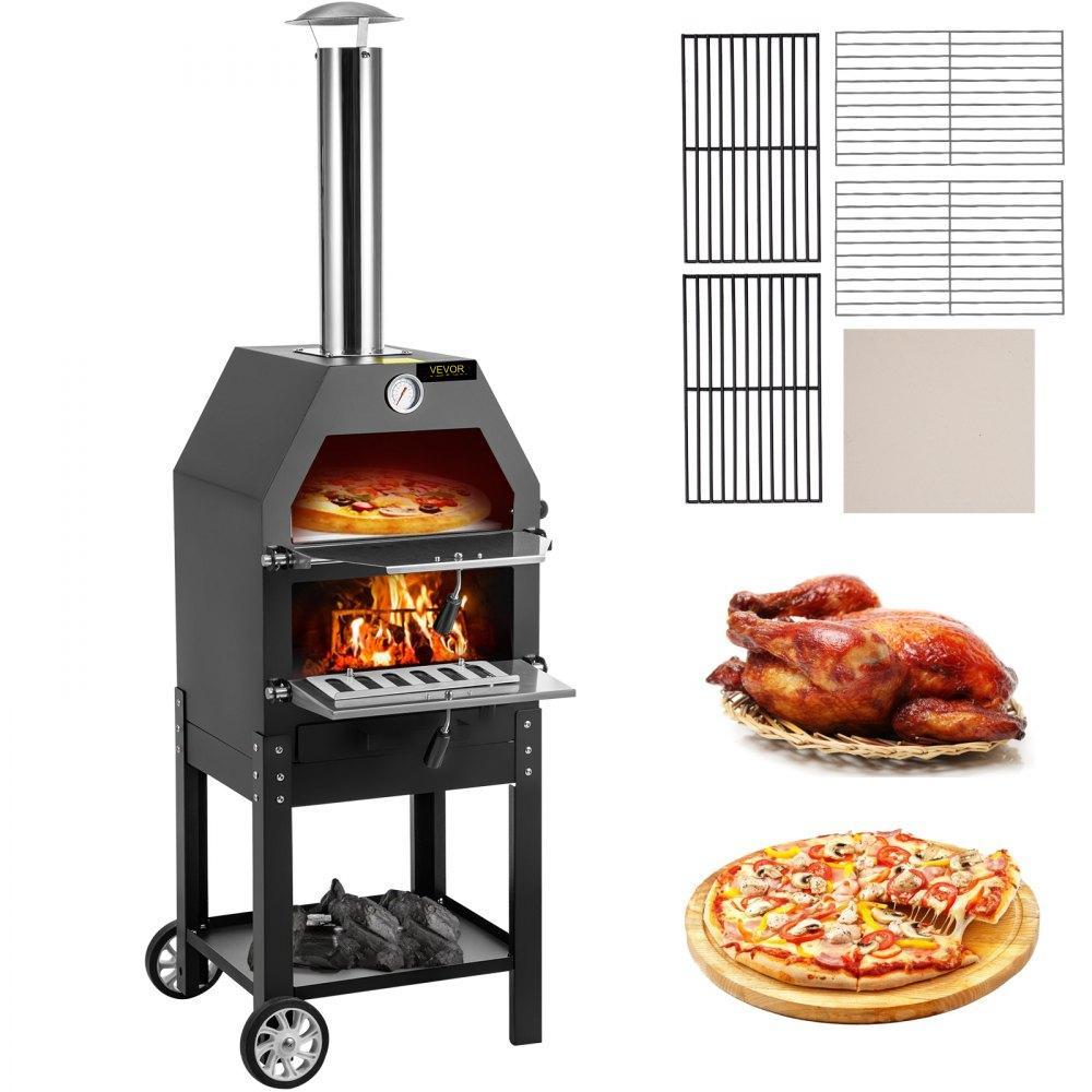 Forno de Pizza Profissional ao Ar Livre - 30cm