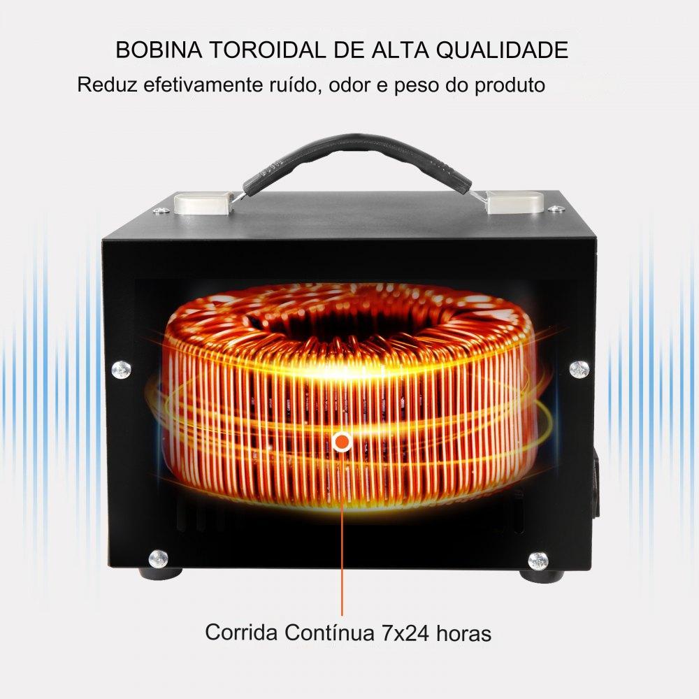 Transformador de Tensão 1000W AC 110V/220V