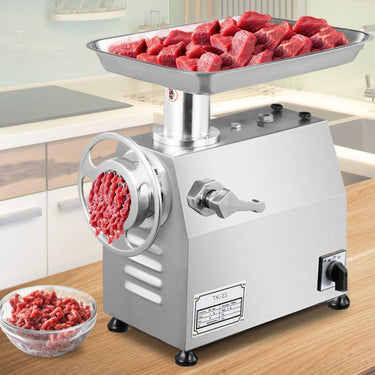 Moedor de Carne Elétrico: 250kg/h Aço Inoxidável