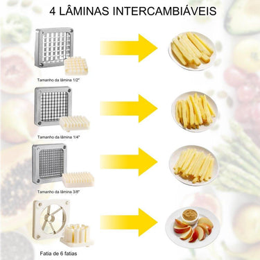 Triturador de Vegetais Comercial  - 4 Lâminas