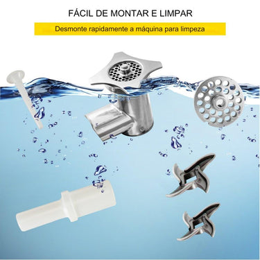 Moedor de Carne Elétrico 300kg/h