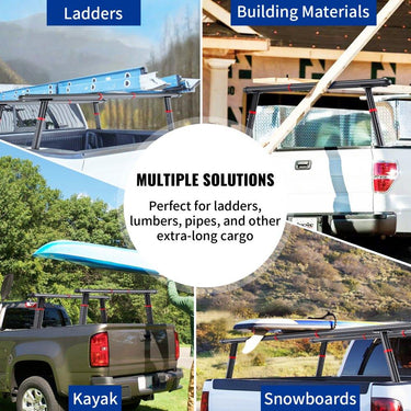 Suporte de Bagageira de Camião - Ajustável em Alumínio