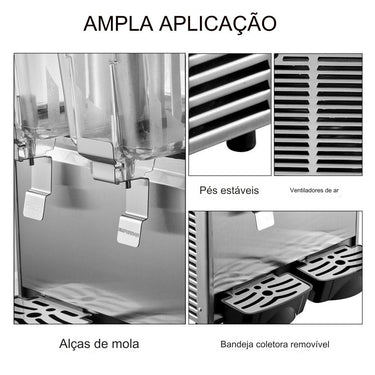 Dispensador de Suco 12x2L
