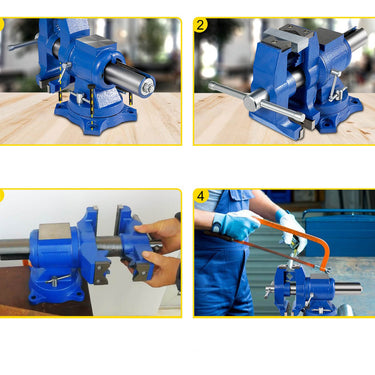 Torno de bancada multifuncional para chave de fenda de oficina