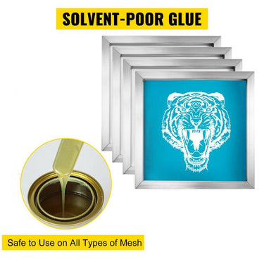 6 Quadros Serigrafia 45x50cm - 160 Mesh