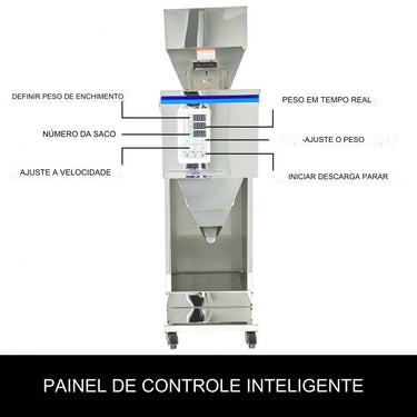 Máquina Enchimento Pó e graos industrial