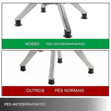 Cortador de Vegetais Manual  - Lâminas de Aço Inoxidável