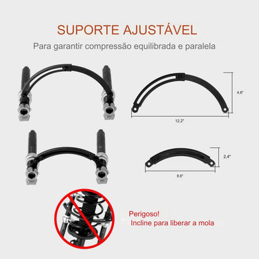 Conjunto de Ferramentas de Suspensão de Mola (1200kg)