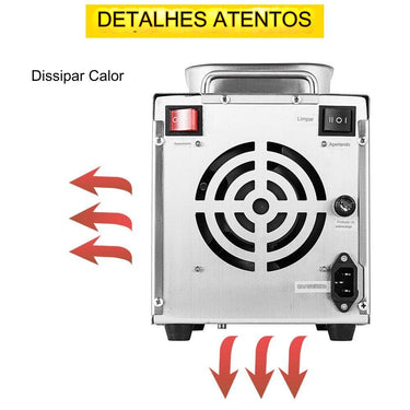 Máquina Automática de Óleo de Aço Inoxidável