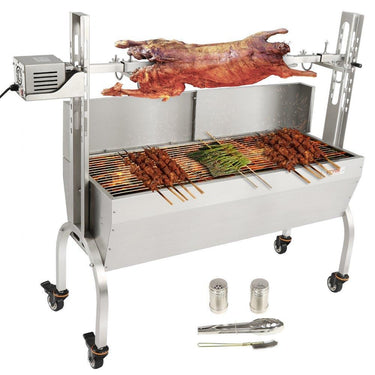 Espetos de Churrasco  - 117 cm 60 kg 2 em 1